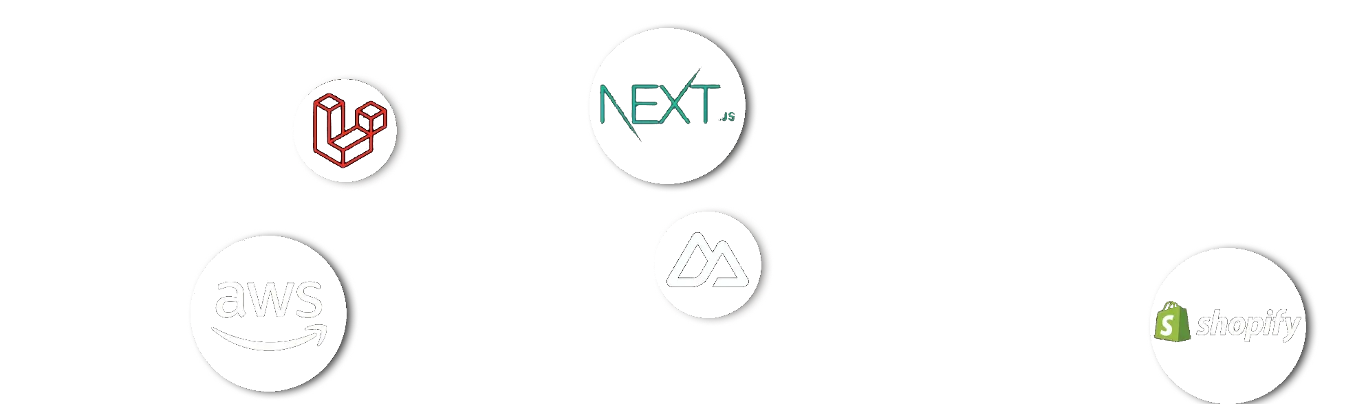 Laravel NextJS AWS Shopify NuxtJS